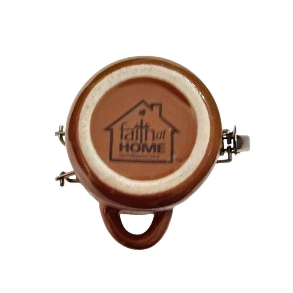 Faith Ceramic Mini Jar Unisex 2.5